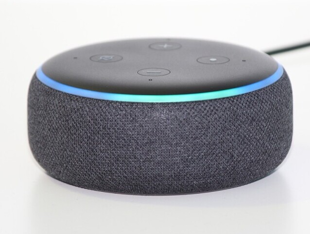 Photo of Alexa Echo device