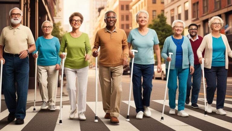 White Canes For Visually Impaired